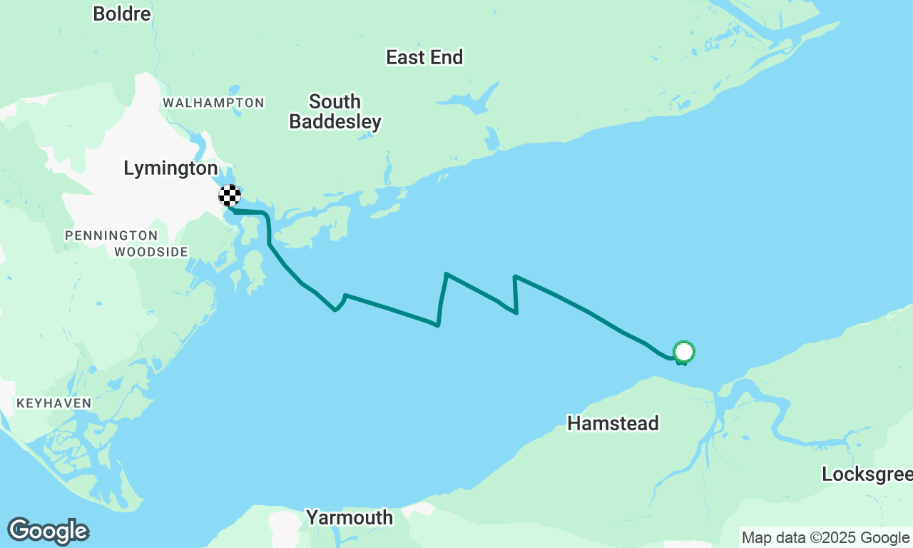 Nice sail back home 
