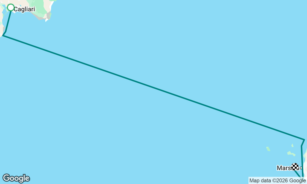 Voyage map