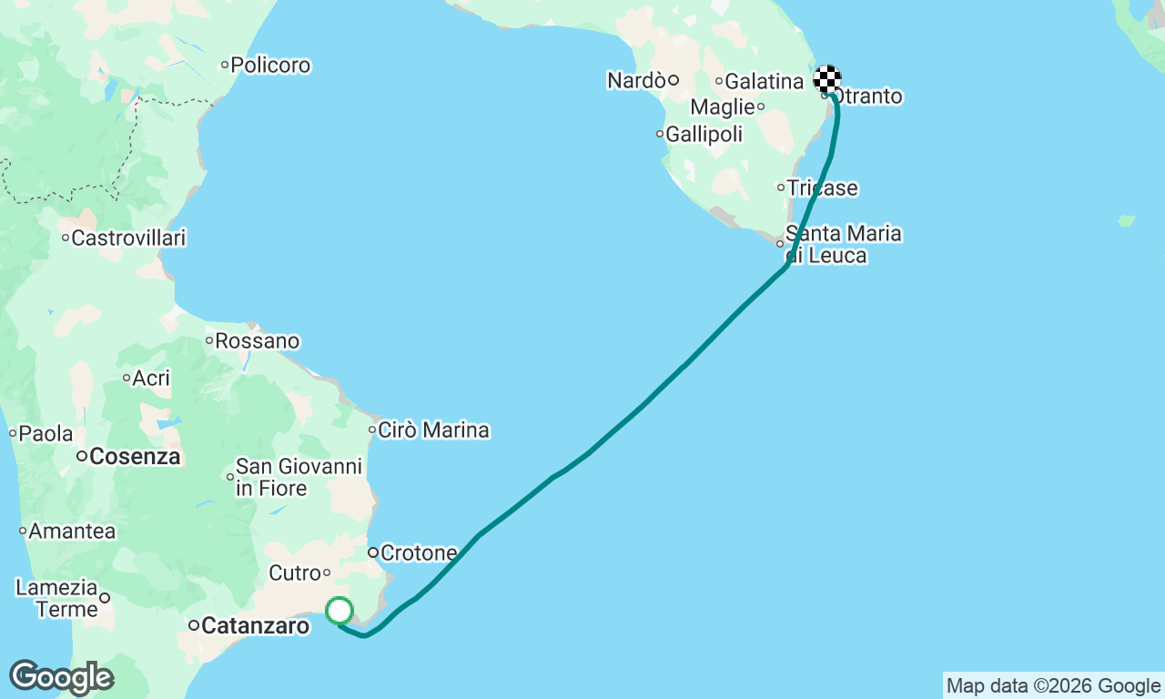 Voyage map
