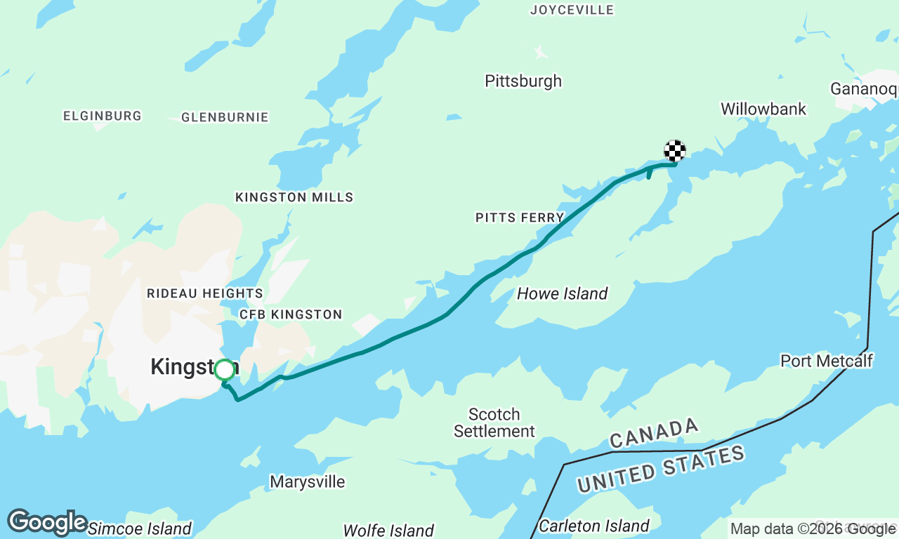 Voyage map