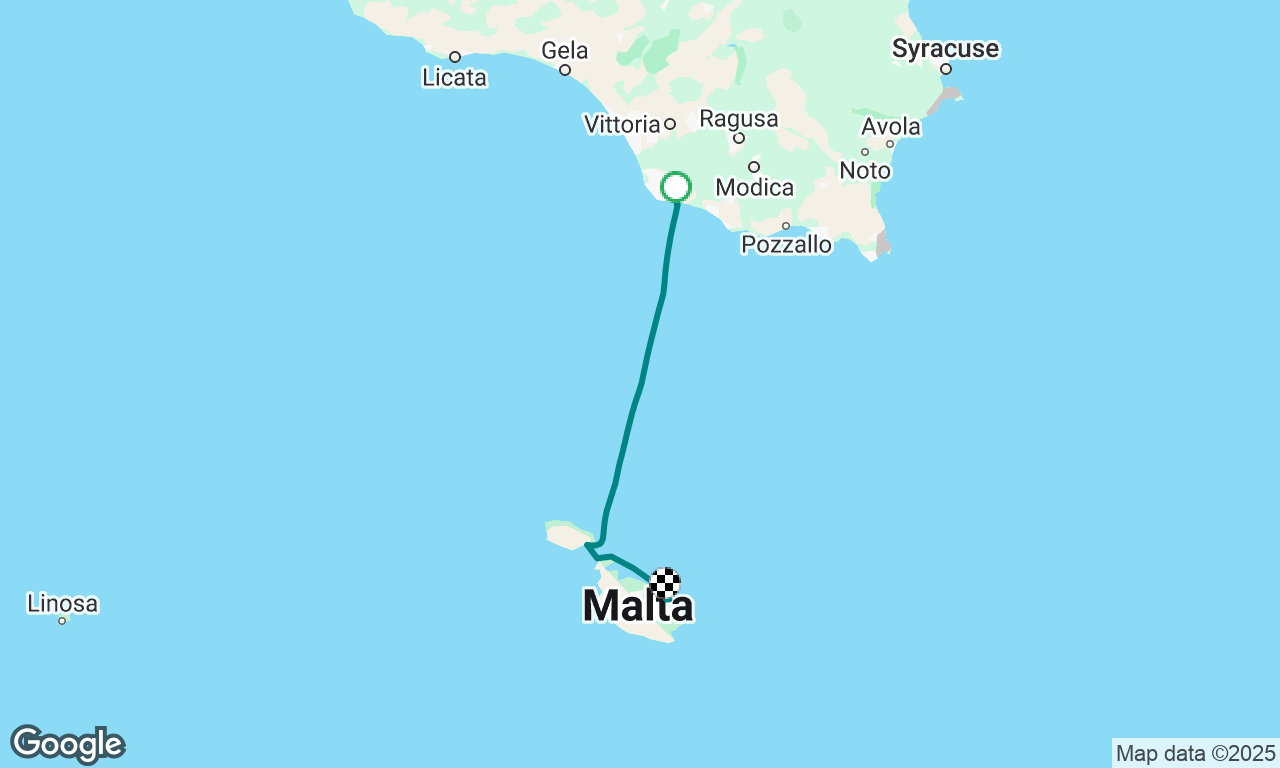 Ragusa to Gozo