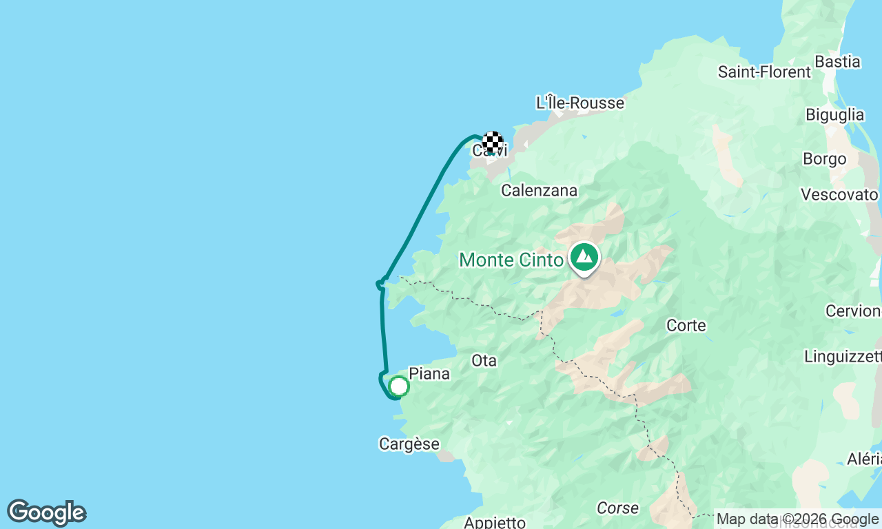 Voyage map