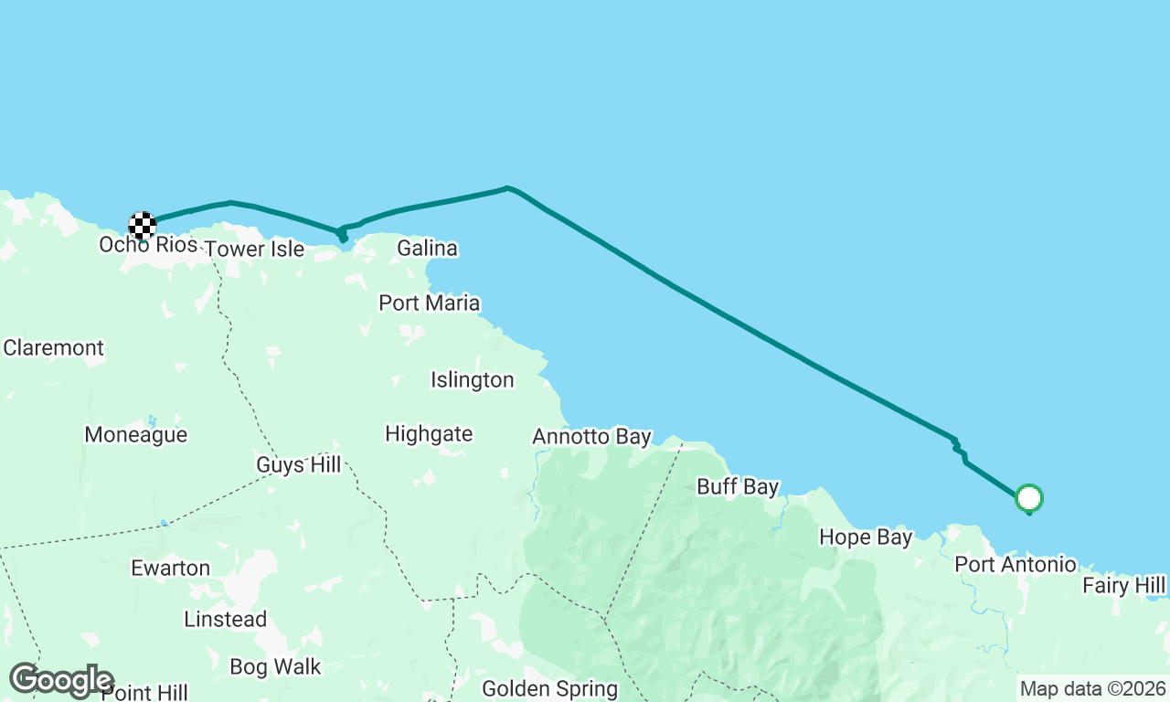 Voyage map