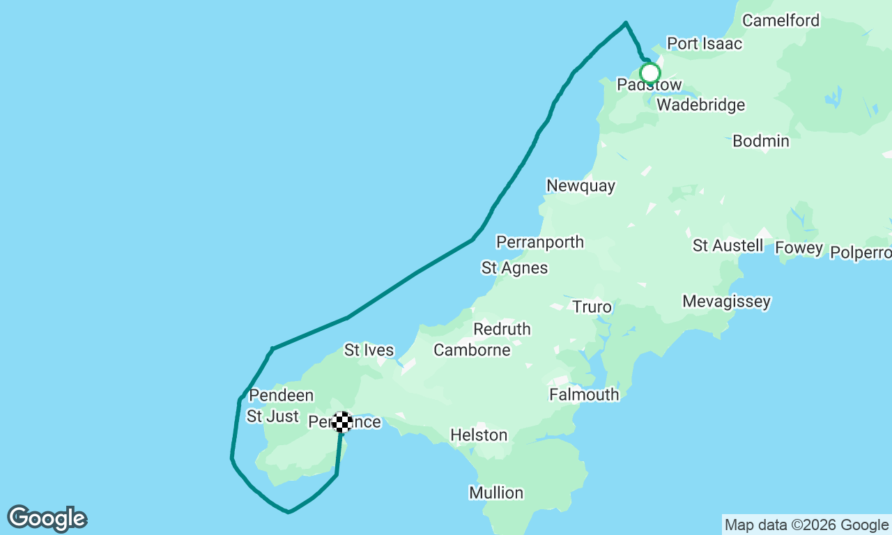 Padstow to Newlyn
