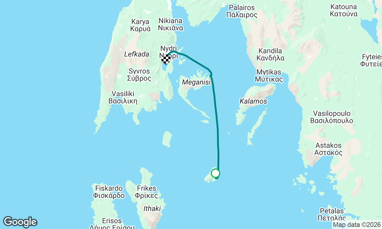 Atokos to Nidri