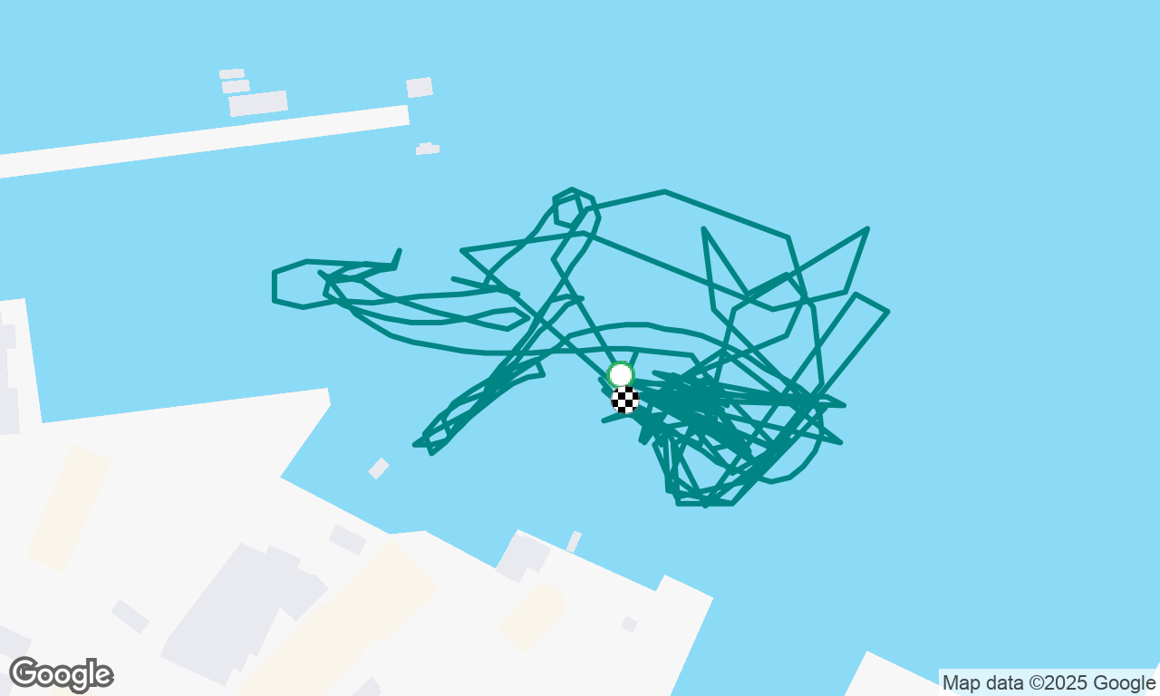 docking practice after dockside instruction 