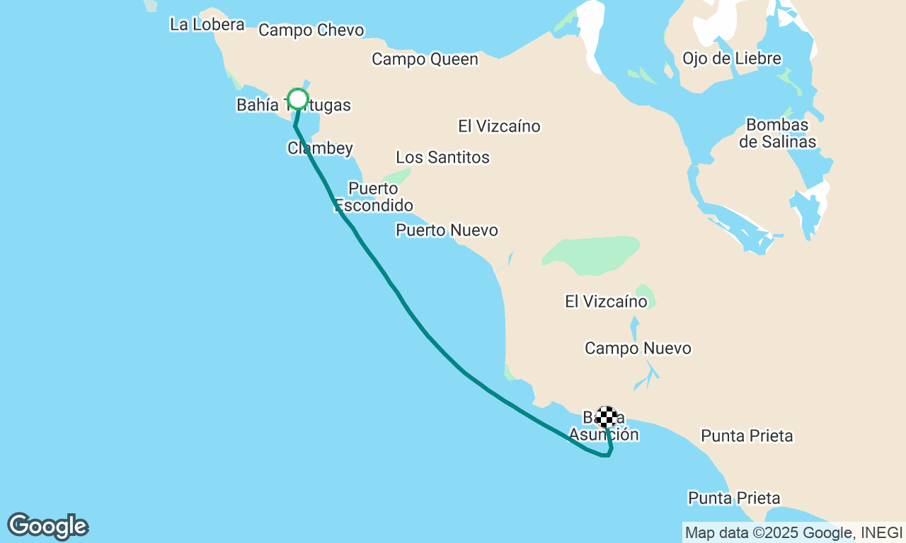 Bahia Tortuga - Bahia Asunsion 