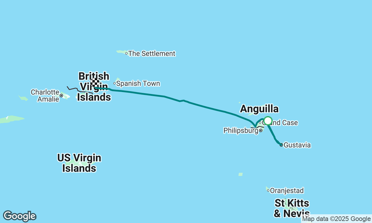 Voyage map