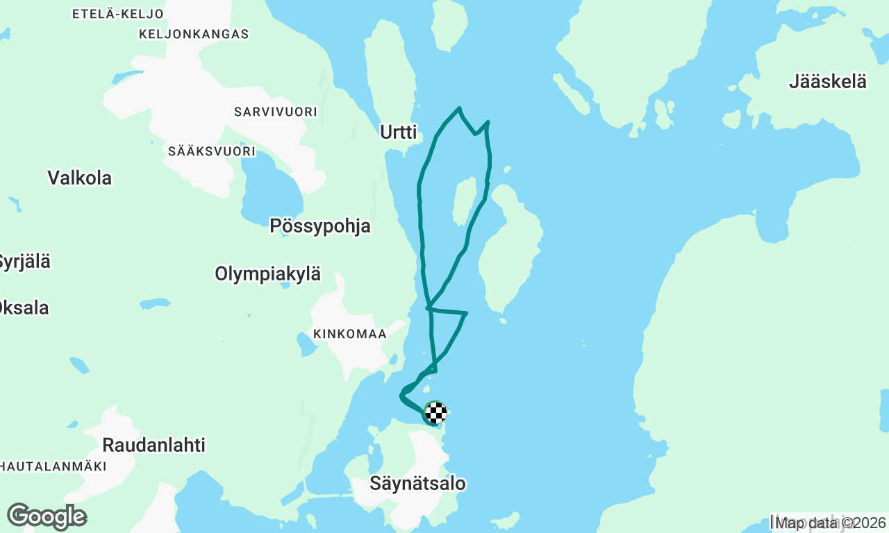 Voyage map