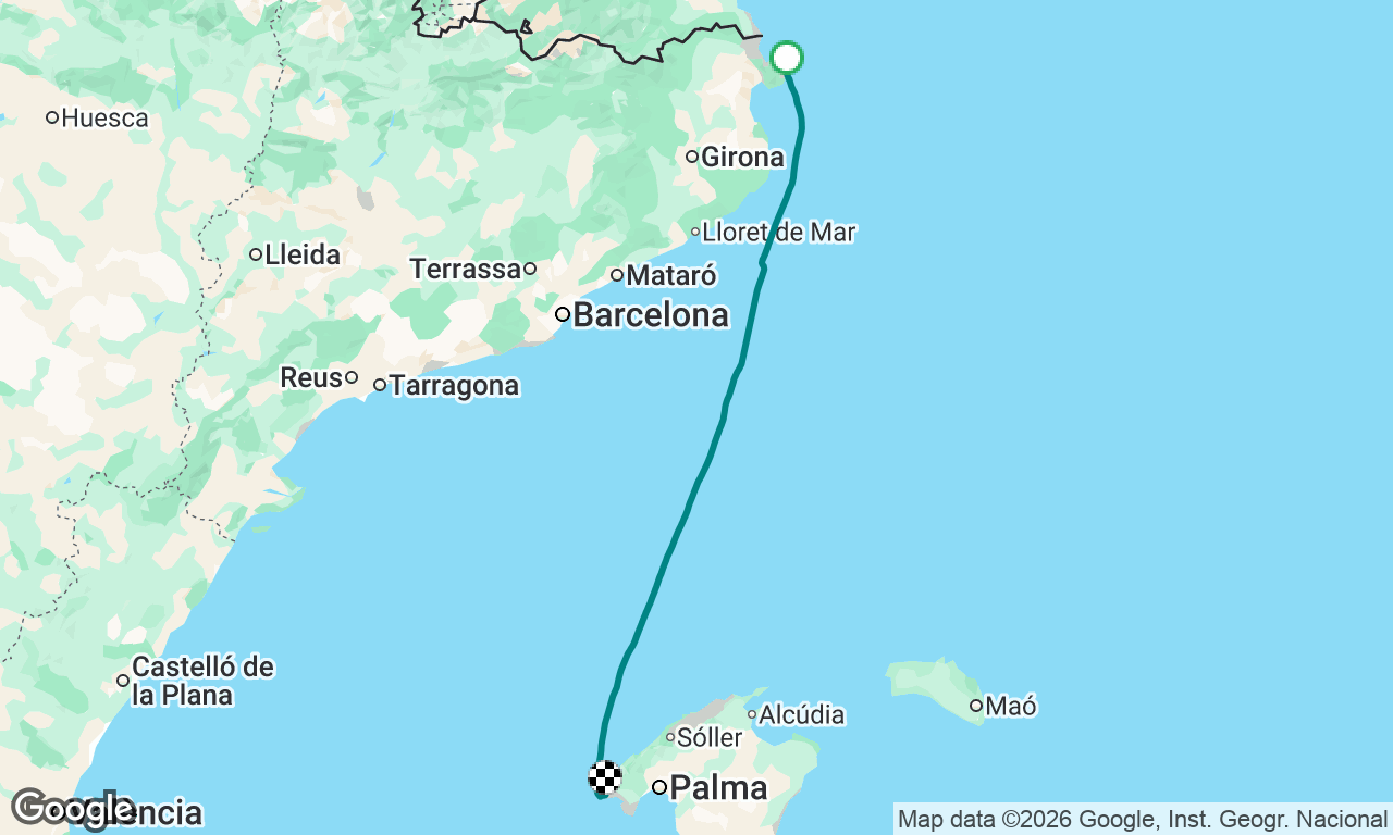Route to Gibraltar day 2 and 3