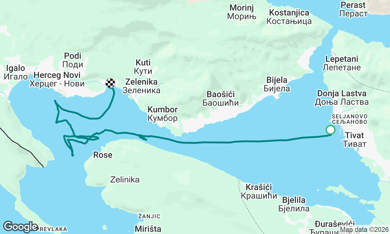 Voyage map