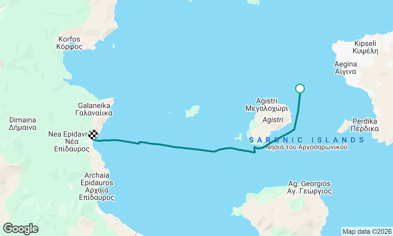 Nisida to Neas Epidhavro - Guðrún skipstjóri