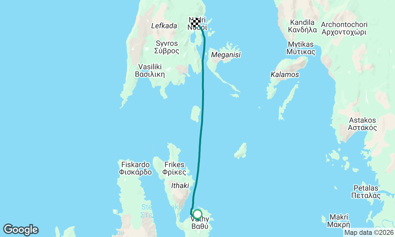 Voyage map
