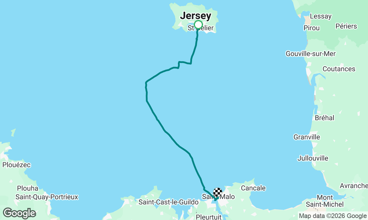 Voyage map
