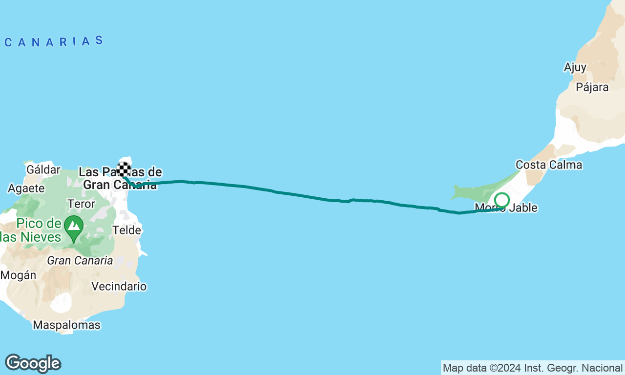 Fuerteventura to Gran Canaria 