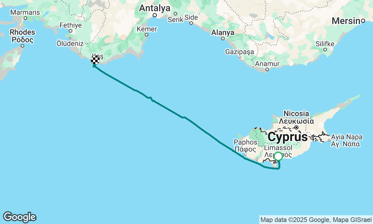 Limassol—>Kastellerizo