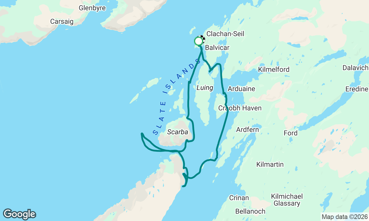 Voyage map