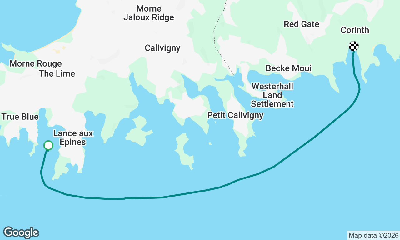 Voyage map