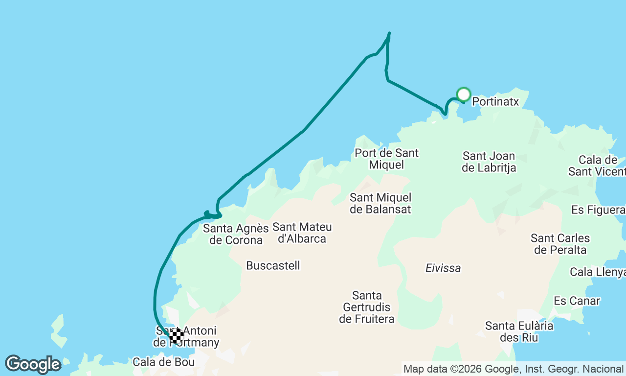 Voyage map
