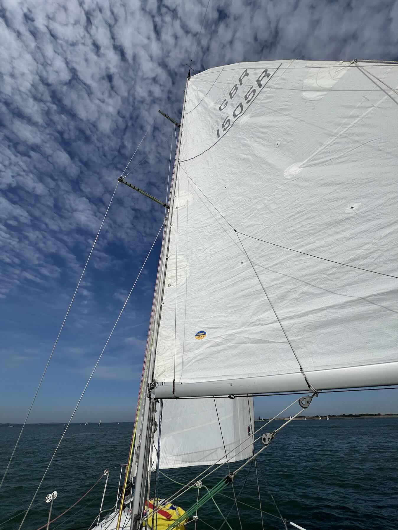 Twister practice sail. Fort Blockhouse to Cowes._49ADC3CE-B4FD-4F4B-B113-4DD7E0B61C27