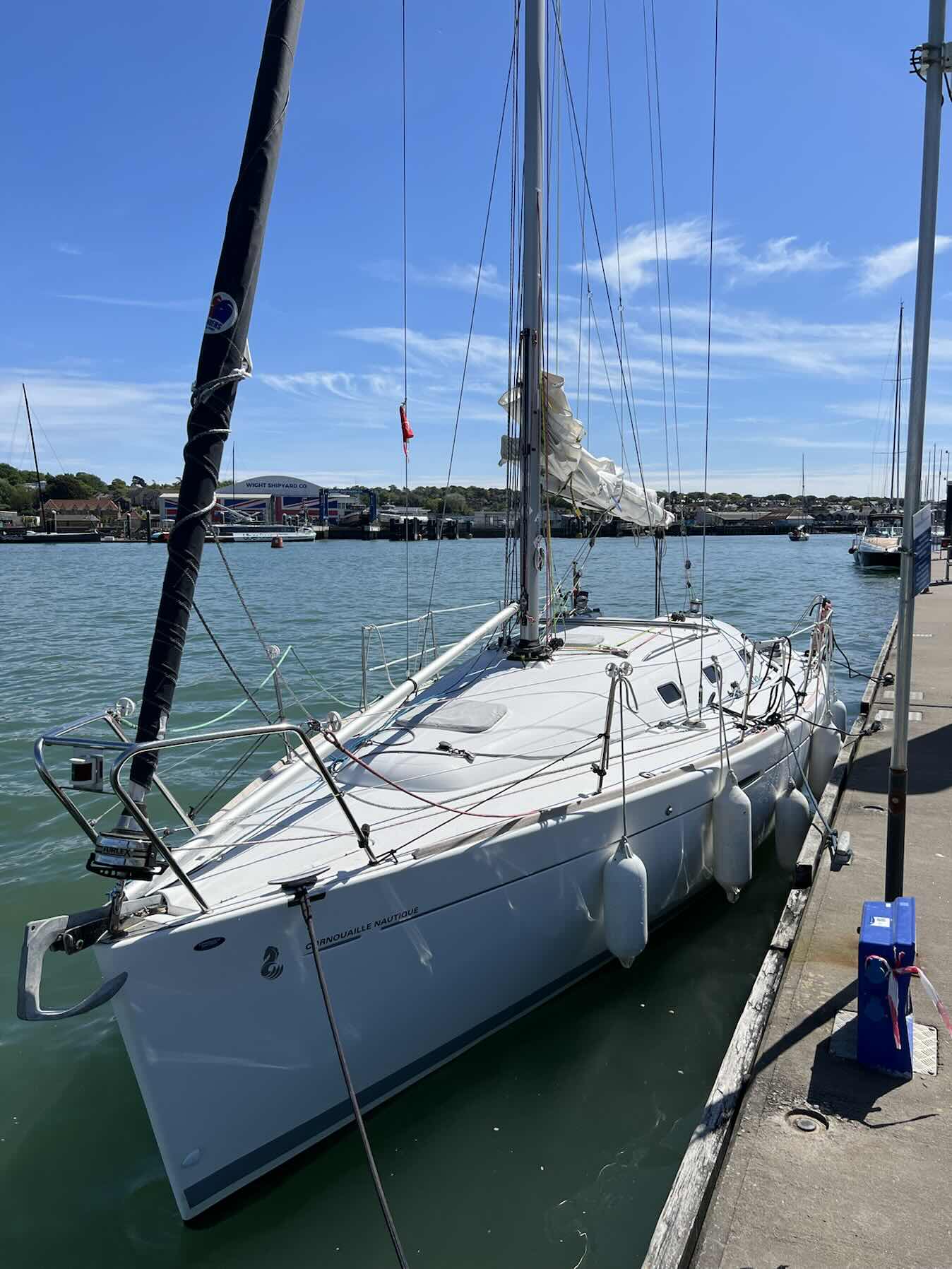 Twister practice sail. Fort Blockhouse to Cowes._C8D789DE-AFE5-46B5-8D9F-EF1CAE922CE3