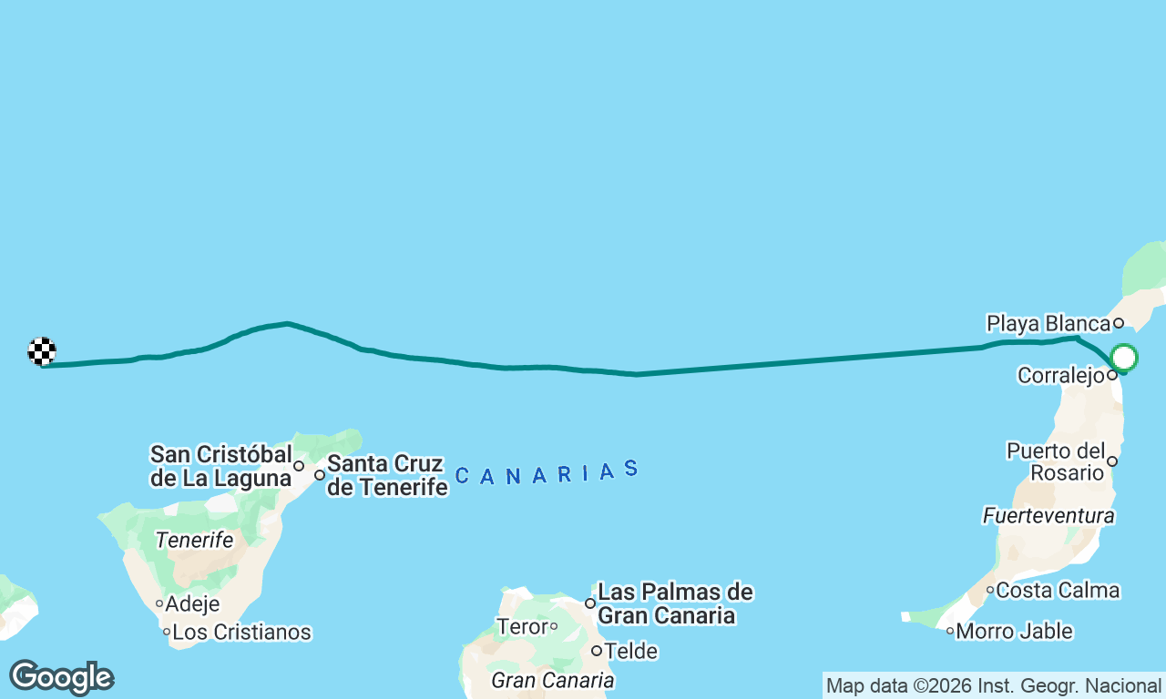 Voyage map