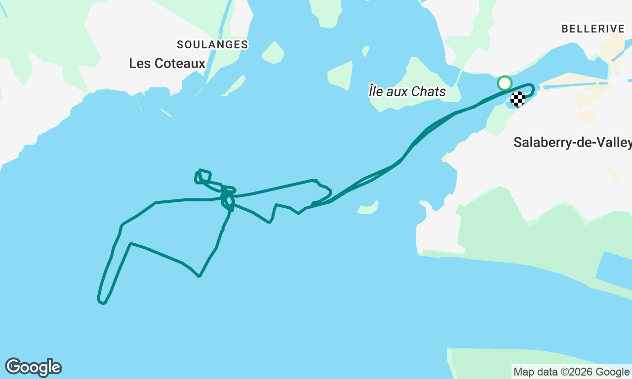 Voyage map