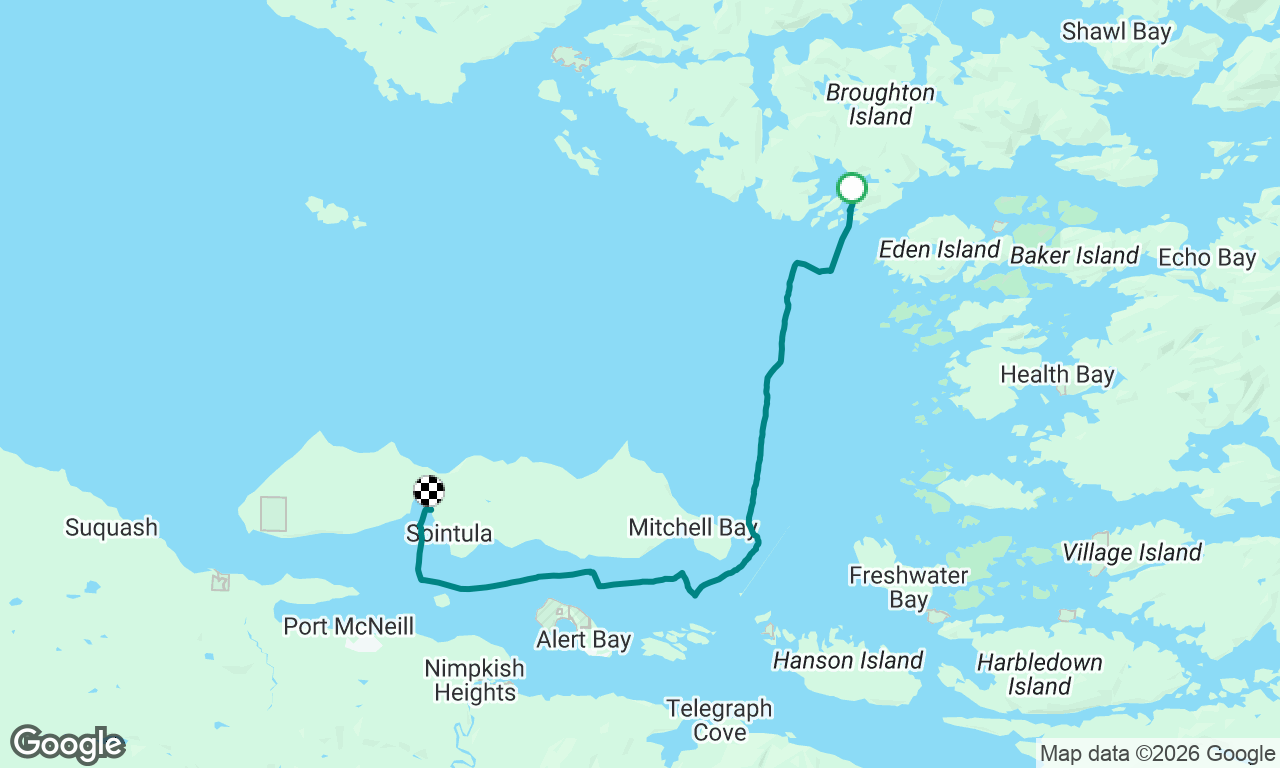 JibSet RRR 2026 Day 8
Cullen Harbour to Sointula