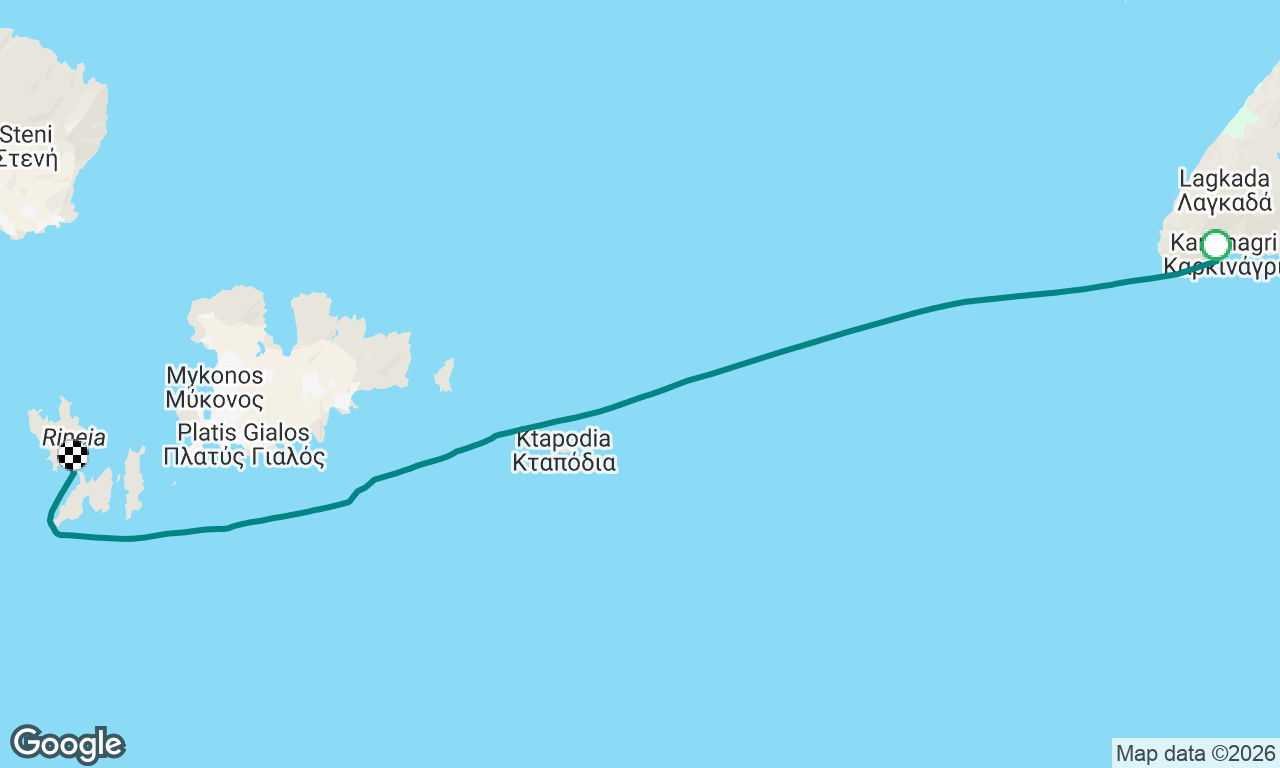 Voyage map