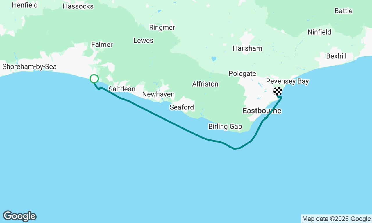Brighton to Eastbourne airshow 