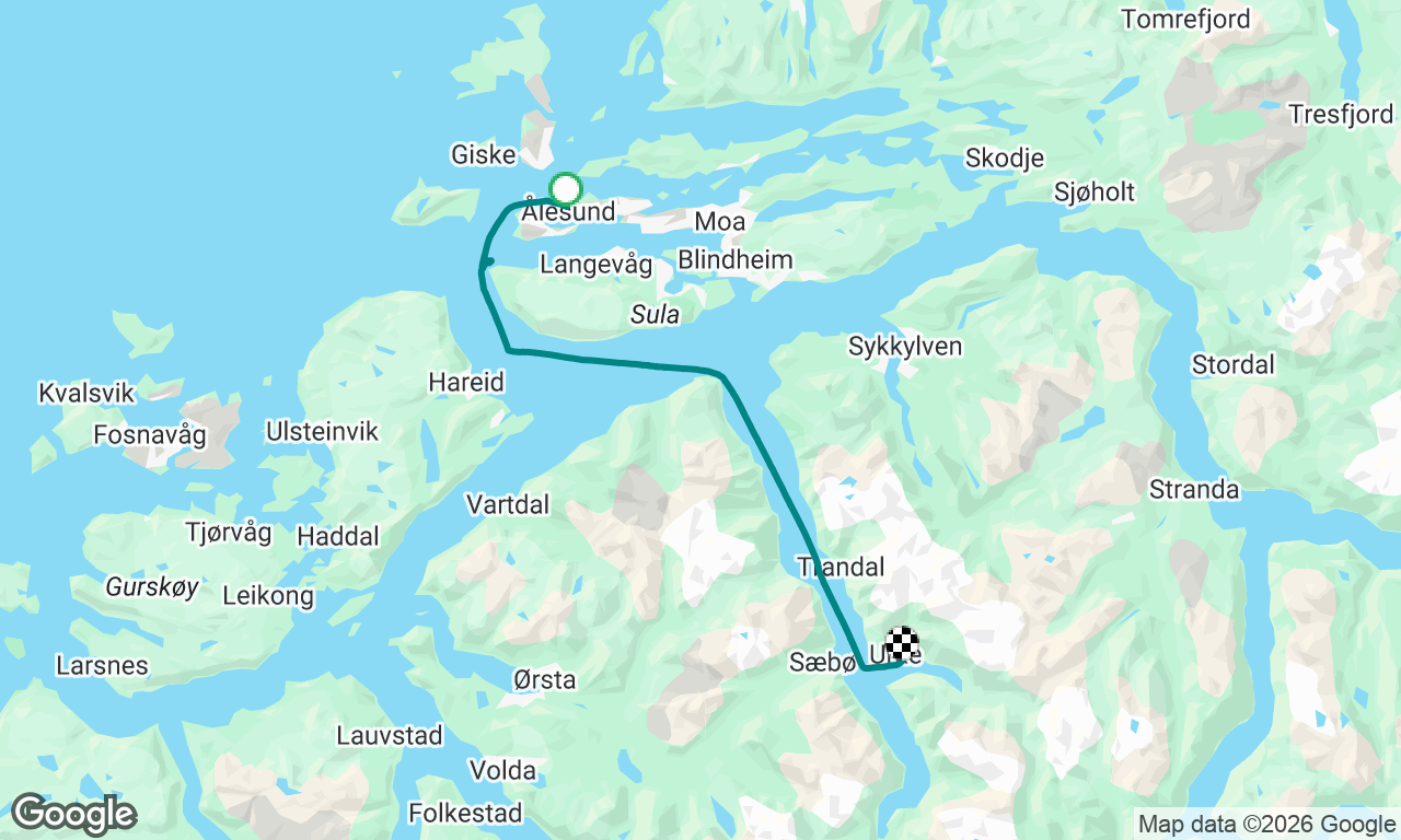 Voyage map