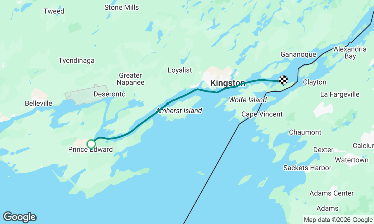 Voyage map