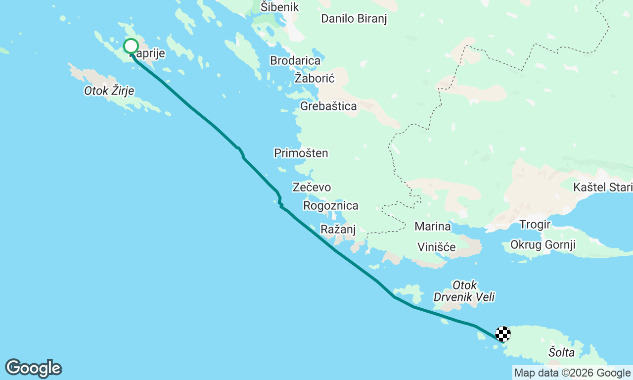 Voyage map