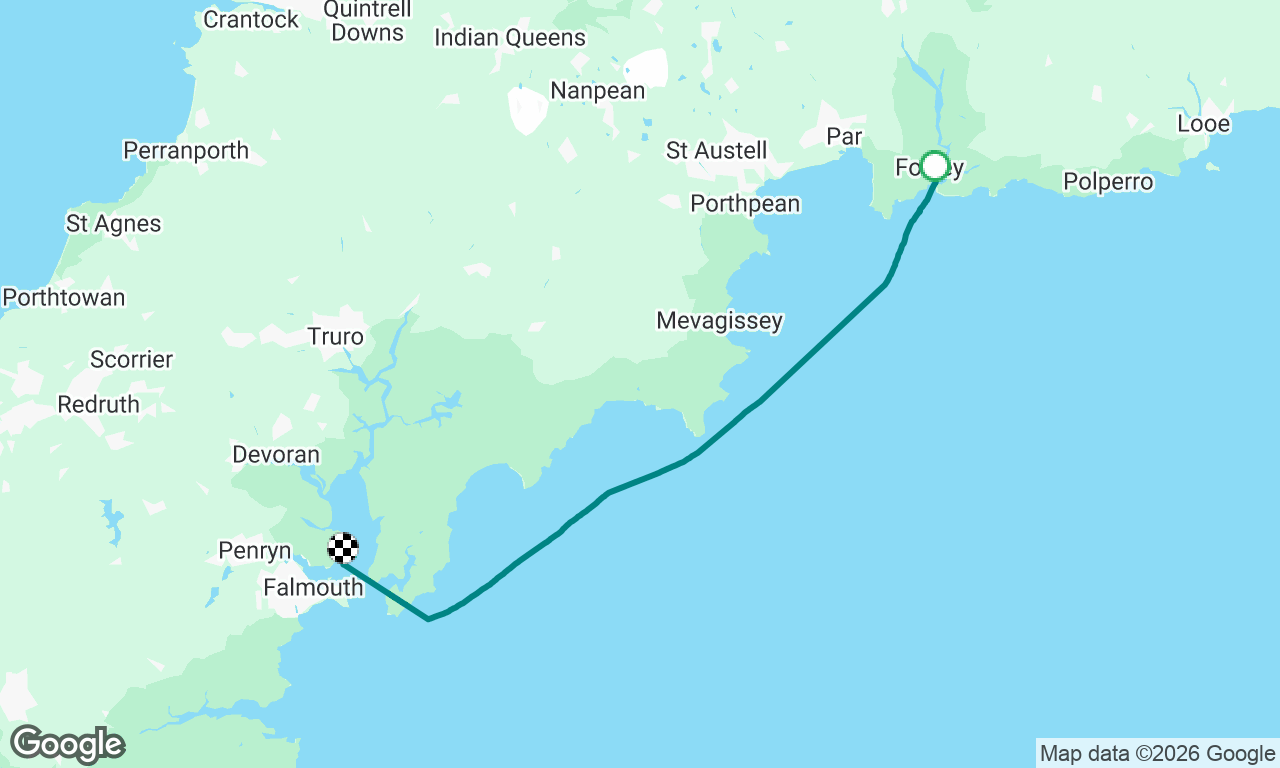 Fowey to Falmouth 