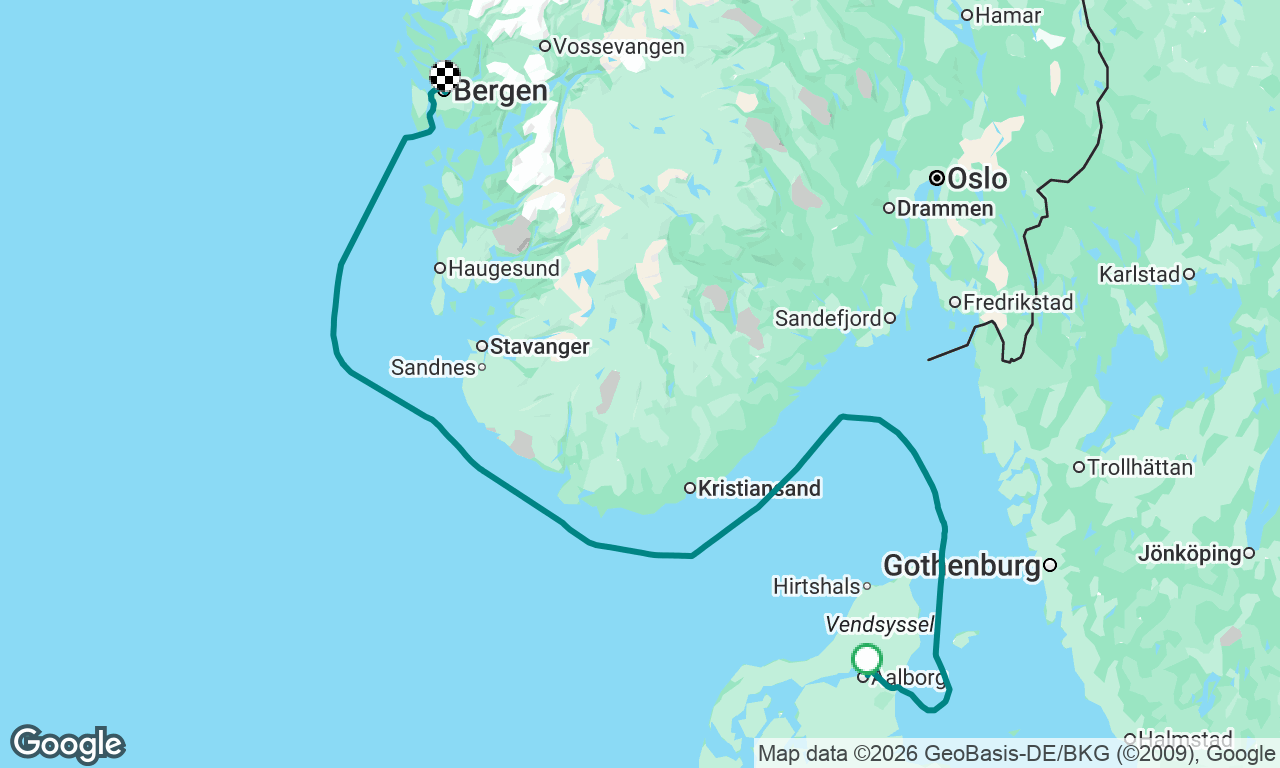Voyage map