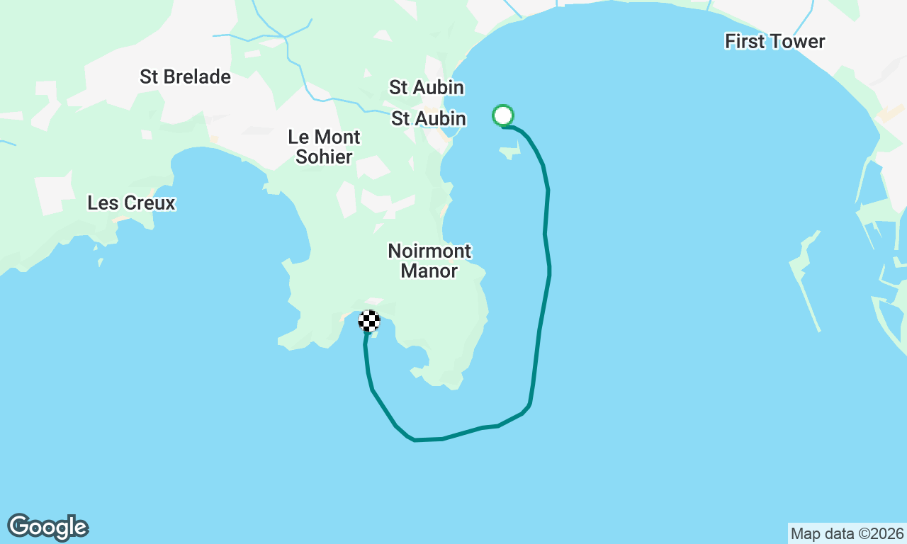 St.Aubin to Portelet