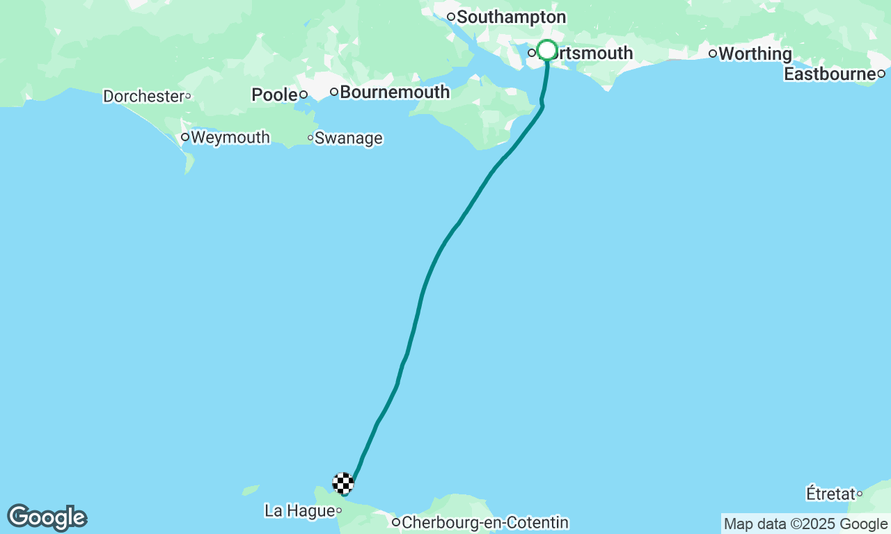 Southsea to Omomville- le-Rogue