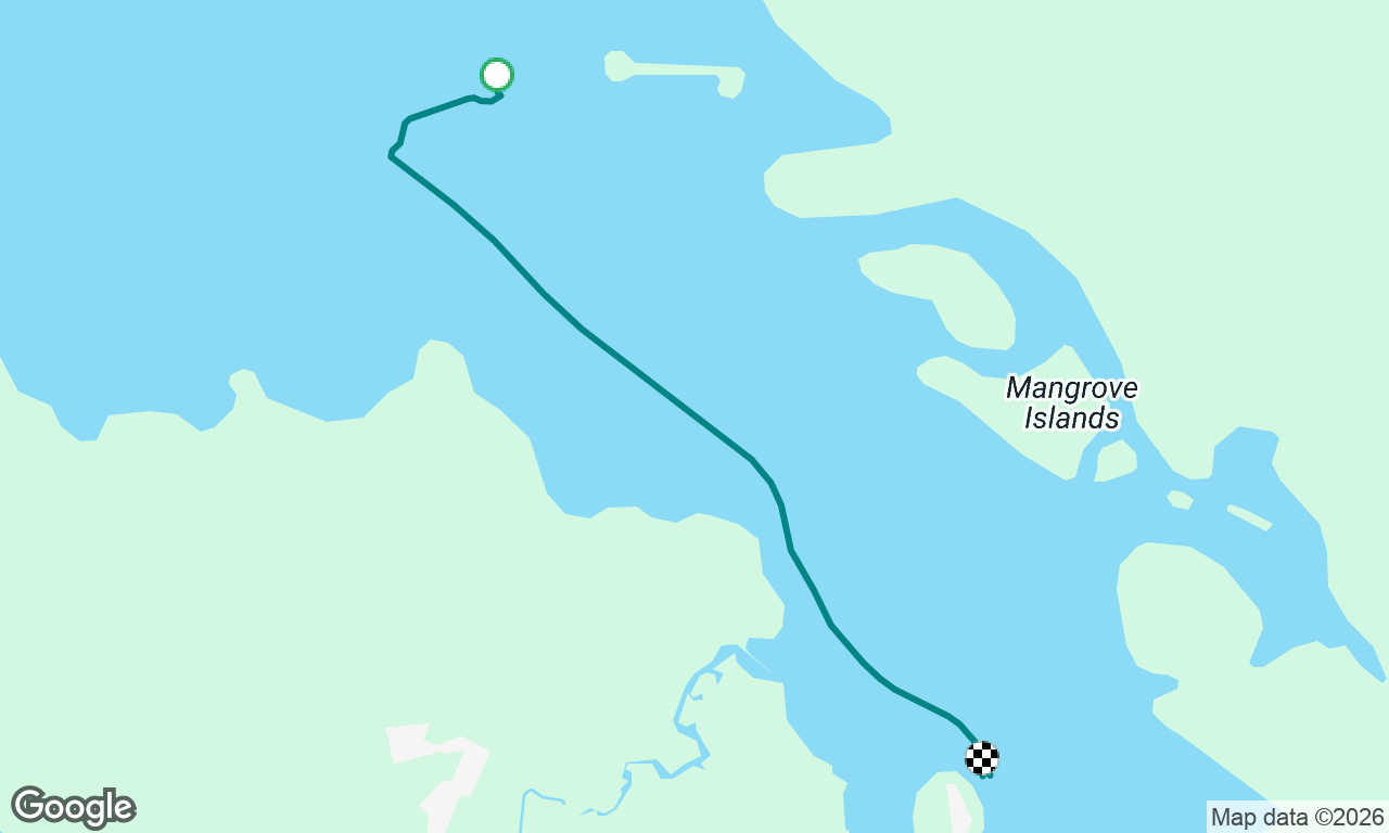 Rodds harbour - 
Bird Is to Turkey Beach anchorage