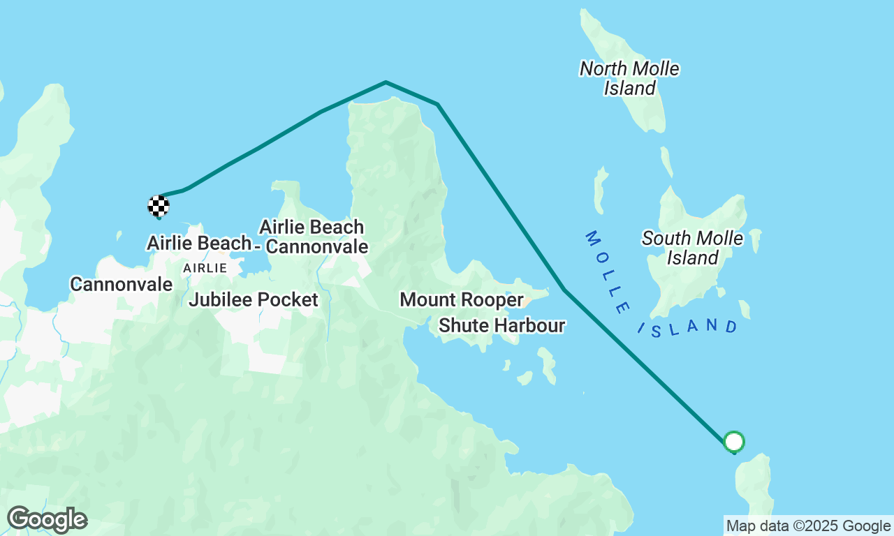 QLD25 29. Happy Bay, Long Island to Airlie Beach