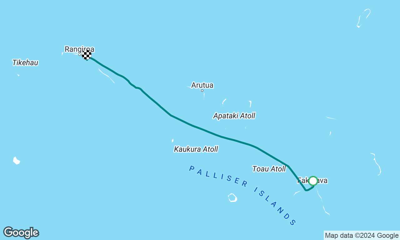 Fakarava to Rangiroa