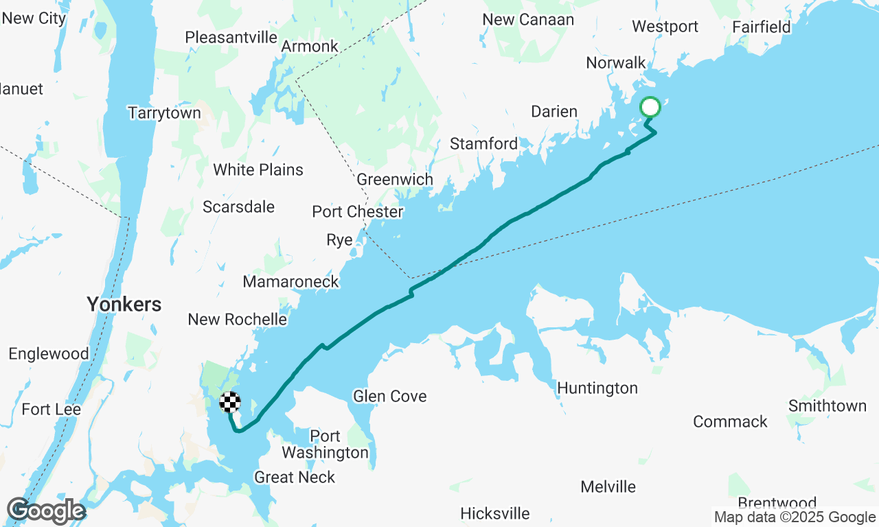 LI Sound Cruise - Day 14 -  Norwalk Is to City I. 