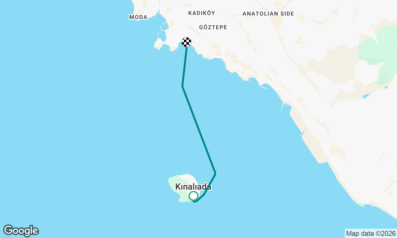 Voyage map