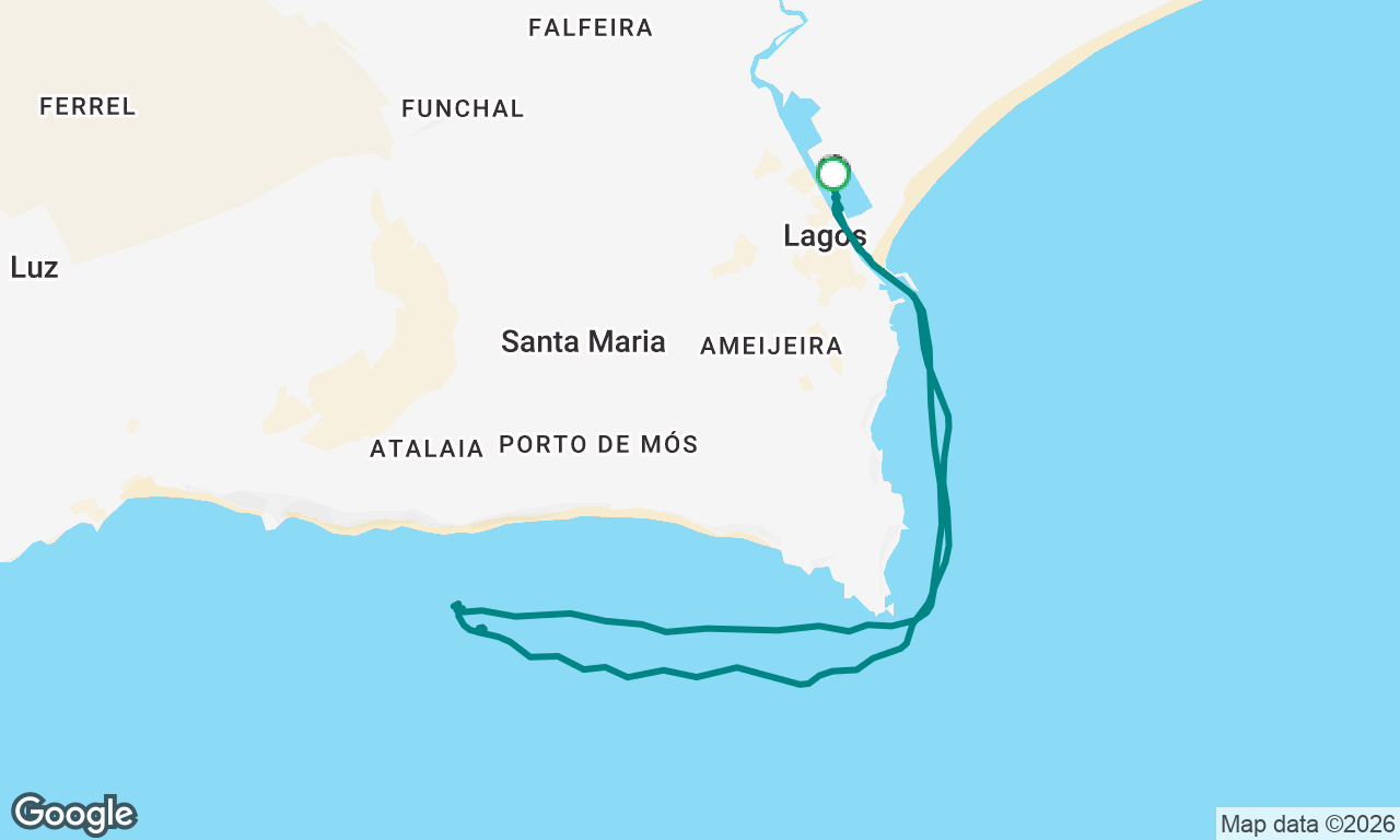 Voyage map
