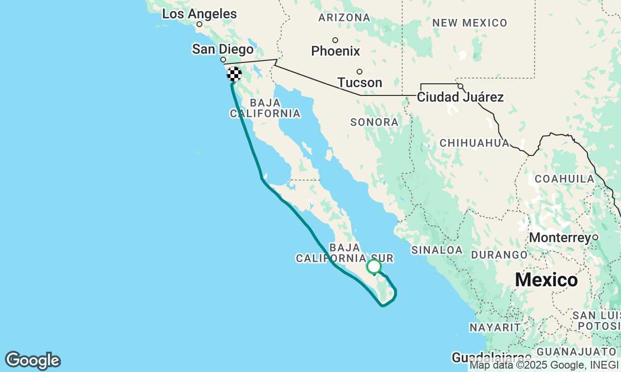 Delivery LL Beastie, 2019 N63 La Paz to Ensenada, B.C.