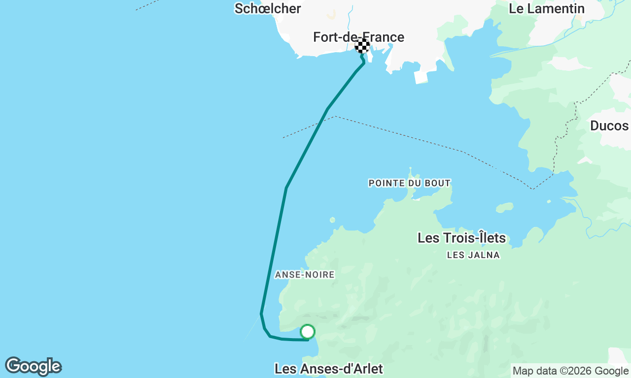 Voyage map