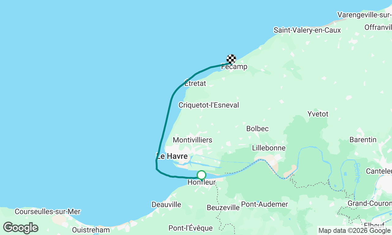 Voyage map