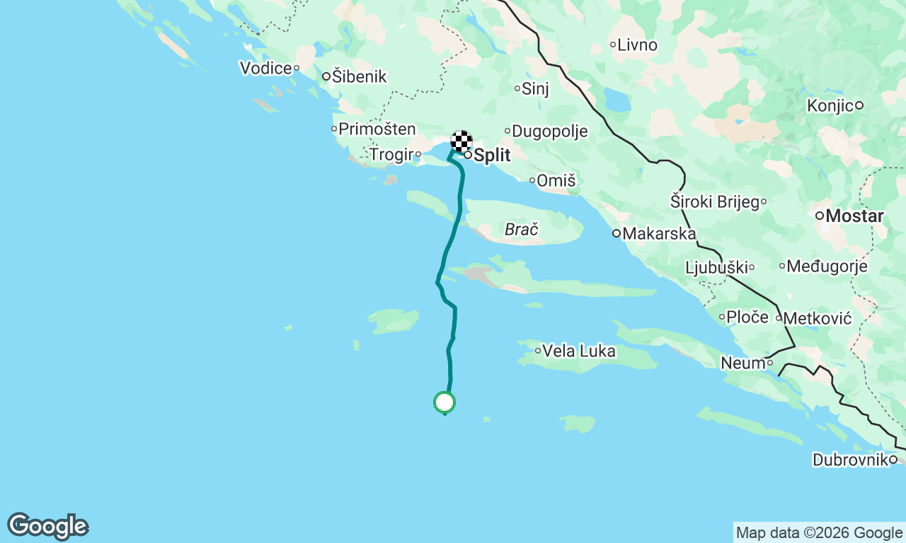 Voyage map