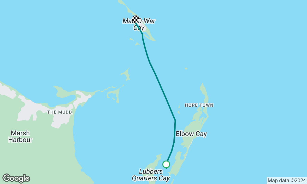 LBYC Day 3Tahite Beach to Man of War for repairs 