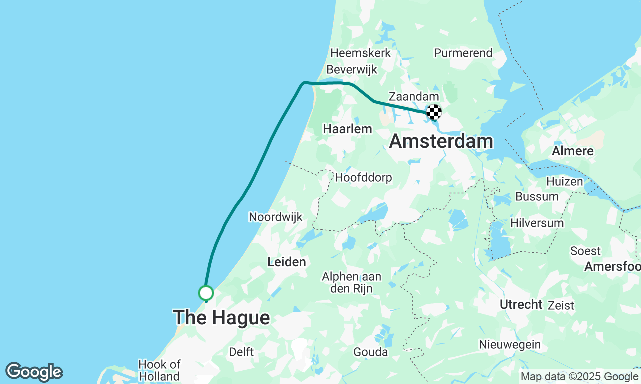 Leg 4: … to Amsterdam