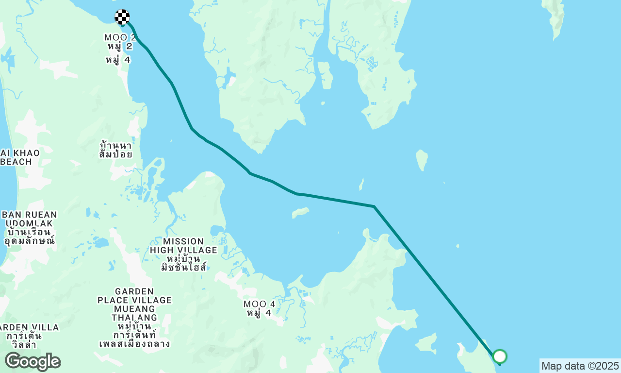 Ko Nakha East to Yacht Haven Marina